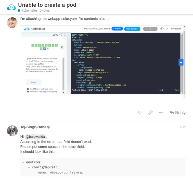 Community KodeKloud Community KodeKloud